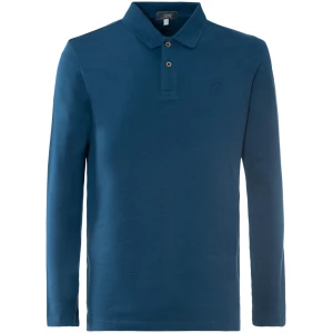 LIVING CRAFTS - Herren Polo-Shirt - Blau (52% Bio-Baumwolle; 48% Viskose (Bambus)), Nachhaltige Mode, Bio Bekleidung