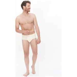 LIVING CRAFTS - Herren Slip mit Eingriff - Beige (100% Bio-Baumwolle), Nachhaltige Mode, Bio Bekleidung