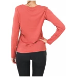 Leela Cotton Damen Langarmshirt 5 Farben Bio-Baumwolle Oberteil T-Shirt