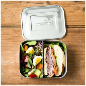 LunchBots Edelstahl Bento Box Medium - Duo