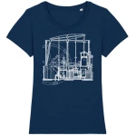 Maschinenbau T-Shirt Dampfmaschine