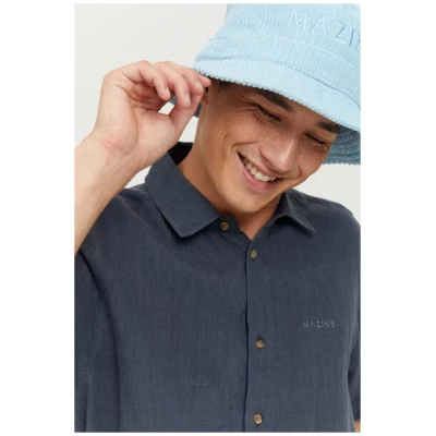 Mazine Lockeres Hemd - Leland Linen Shirt - aus Leinen