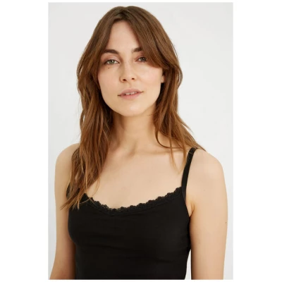 People Tree Spaghetti Top mit Bustier - Hidden Support Camisole