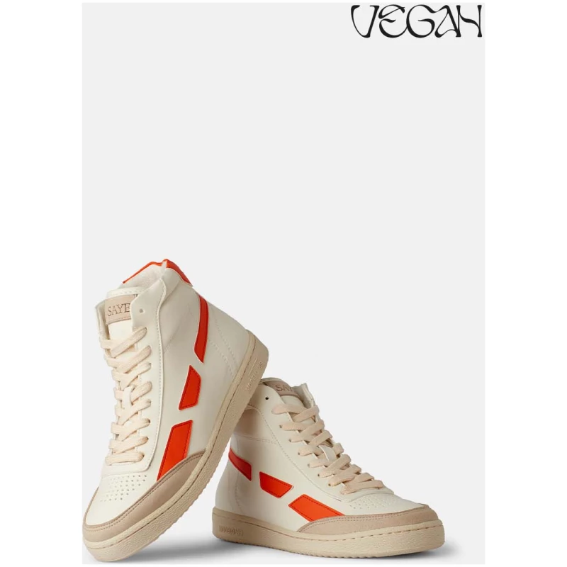 SAYE Herren vegan Sneaker Modelo '89 Hi Orange