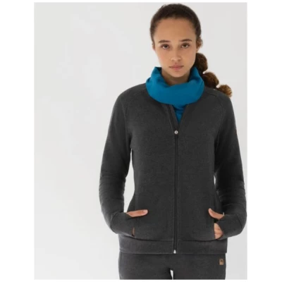 TAO Sportswear Damen Sweatjacke INGA mit Stehkragen aus Bio-Baumwolle