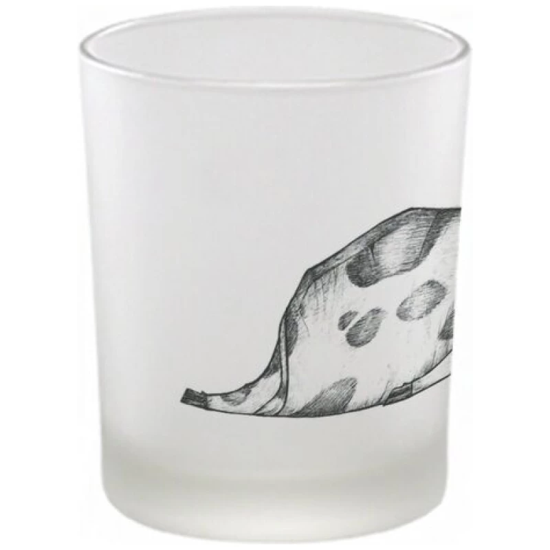 Windlicht "Rita" von LIGARTI | handbedrucktes Teelicht | Kerzenhalter | Kerzenglas