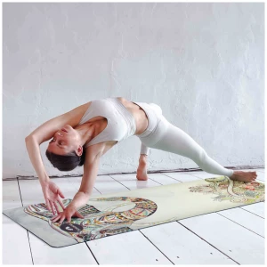 Yosana Yogamatte Naturkautschuk Aktionsset (4-Teilig)