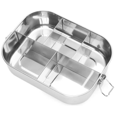 eTHikǝ Bento box: Lunch box with stainless steel compartments