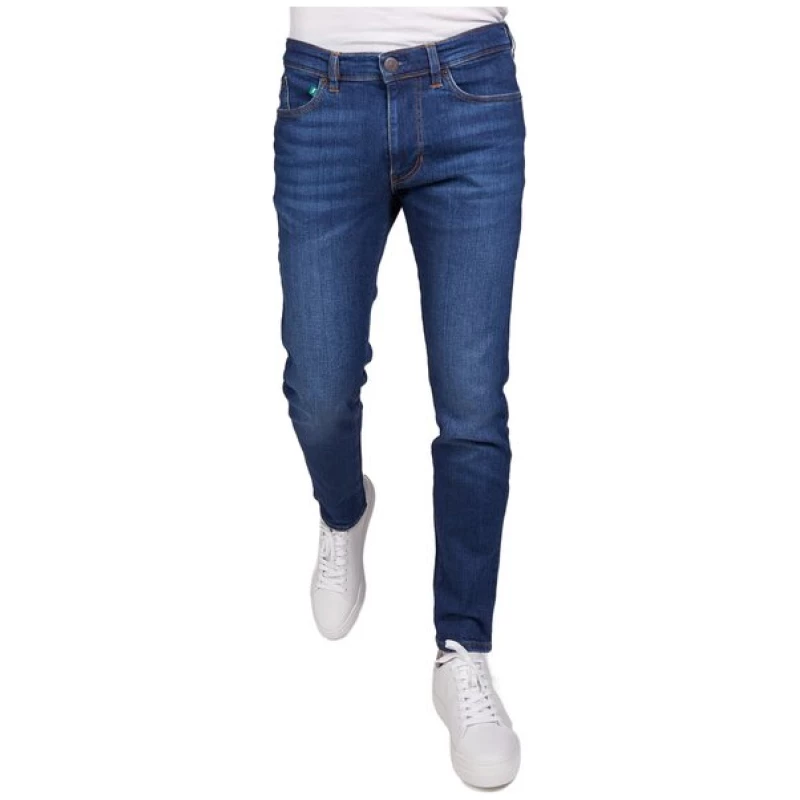 fairjeans Herren Slim fit Jeans TIGHT WAVES aus Bio Baumwolle, elastisch