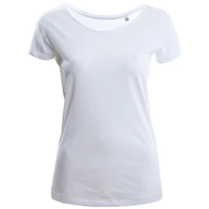 glore Basics Basic T-Shirt mit weitem U-Ausschnitt - Sissi - aus Bio-Baumwolle