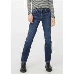 hessnatur Damen Jeans LEA Mid Rise Slim aus Bio-Denim - blau - Größe 26/30
