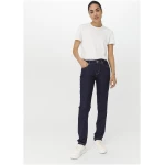 hessnatur Damen Jeans LEA Mid Rise Slim aus Bio-Denim - blau - Größe 26/32