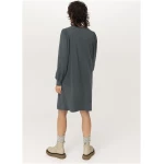 hessnatur Damen Mini-Kleid aus Bio-Baumwolle mit Bio-Merinowolle - grün - Größe 40