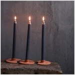 onomao Kerzenständer aus Terrakotta 'Luz Halb' aus Steingut