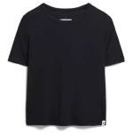ARMEDANGELS GENEVRAA - Damen Ripp T-Shirt Regular Fit aus TENCEL Lyocell Mix
