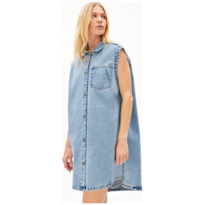 ARMEDANGELS TAALUHLA - Damen Jeanskleid Slim Fit aus recycelter Baumwolle