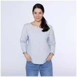 Kaipara - Merino Sportswear URBAN Wolle-Leinen Blusenshirt