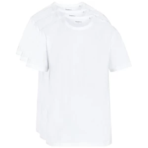 KnowledgeCotton Apparel 3er Set T-Shirt - aus Bio - Baumwolle