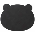 LindDNA Tischset für Kinder - Teddybär - Bear - 38x30cm - aus recyceltem Leder