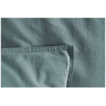 jilda-tex 2er Pack Kissenbezug in Stone-Washed Optik 100% Bio-Baumwolle Uni Made in Green 45x45cm 50x50cm