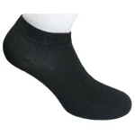 108 Degrees 5er Pack Herren Sneaker Socken schwarz GOTS