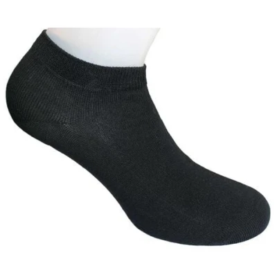 108 Degrees 5er Pack Herren Sneaker Socken schwarz GOTS