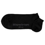 108 Degrees 5er Pack Herren Sneaker Socken schwarz GOTS