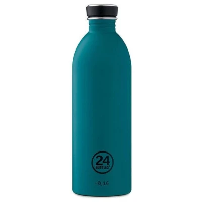 24bottles Trinkflasche 1,0 Liter stone atlantic bay