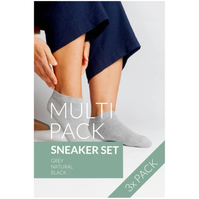 3er Pack "Sneaker Socken", Baumwolle
