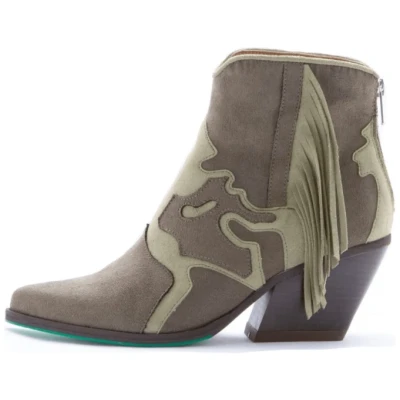 A Perfect Jane Damen vegan Stiefel Jane Military Grün