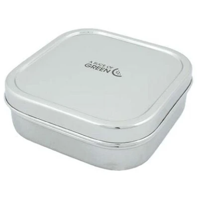A Slice of Green Edelstahl Lunchbox Large