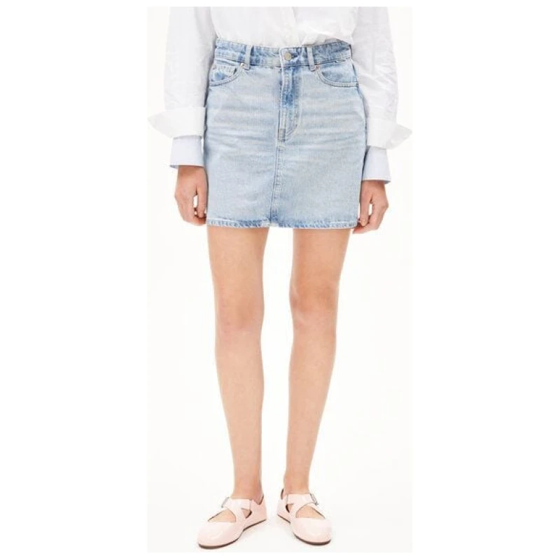 ARMEDANGELS AACUMERI - Damen Jeansrock aus recycelter Baumwolle