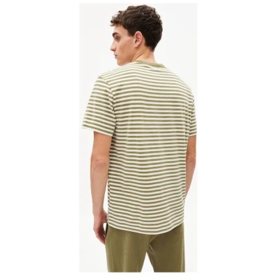 ARMEDANGELS AADON STRIPES - Herren T-Shirt Relaxed Fit aus Bio-Baumwolle