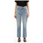 ARMEDANGELS AAIKALA DETAIL - Damen Jeans Straight Leg High Waist Bio-Baumwoll Mix Non-Stretch