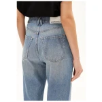 ARMEDANGELS AAIKALA DETAIL - Damen Jeans Straight Leg High Waist Bio-Baumwoll Mix Non-Stretch