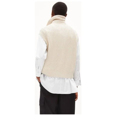 ARMEDANGELS AYLAA - Damen Pullunder Loose Fit aus Bio-Baumwolle