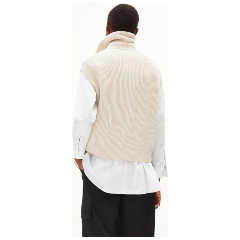 ARMEDANGELS AYLAA - Damen Pullunder Loose Fit aus Bio-Baumwolle