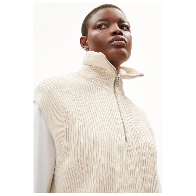 ARMEDANGELS AYLAA - Damen Pullunder Loose Fit aus Bio-Baumwolle