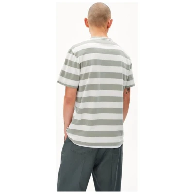 ARMEDANGELS BAHAAR STRIPES - Herren T-Shirt Relaxed Fit aus Bio-Baumwolle