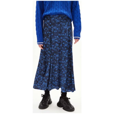 ARMEDANGELS Damen vegan Rock Mikassami Blau