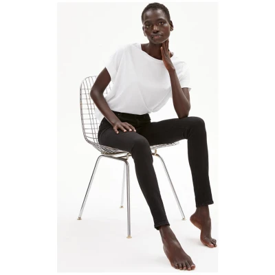 ARMEDANGELS Damen vegan Tillaa Jeans Black Night