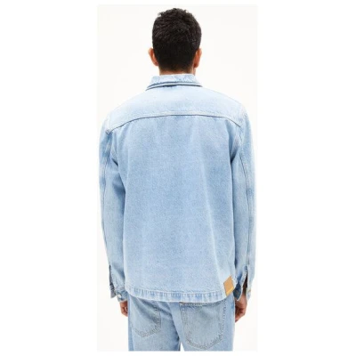 ARMEDANGELS EVAAN - Herren Jeansjacke aus Bio-Baumwoll Mix