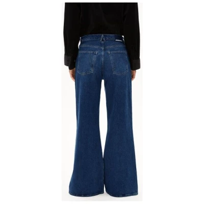 ARMEDANGELS LIBRAAEA - Damen Jeans Wide Leg Mid Waist Organic Cotton Mix Comfort-Stretch