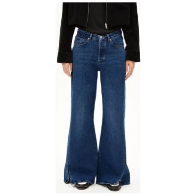 ARMEDANGELS LIBRAAEA - Damen Jeans Wide Leg Mid Waist Organic Cotton Mix Comfort-Stretch