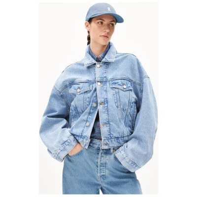 ARMEDANGELS PAASITHE - Damen Jeansjacke aus recycelter Baumwolle
