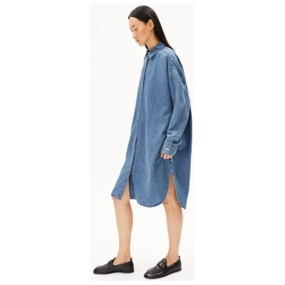 ARMEDANGELS SAALY - Damen Jeanskleid aus Bio-Baumwolle