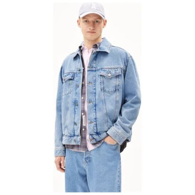 ARMEDANGELS TRAAKA - Herren Jeansjacke aus recycelter Baumwolle