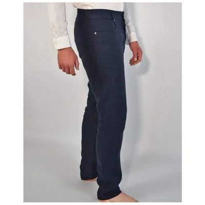 Aatise Herren Leinenhose aus 100% Leinen Zanzibar regular fit, mid rise