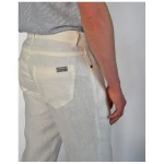 Aatise Herren Leinenhose aus 100% Leinen offwhite Zanzibar