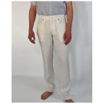 Aatise Herren Leinenhose aus 100% Leinen offwhite Zanzibar